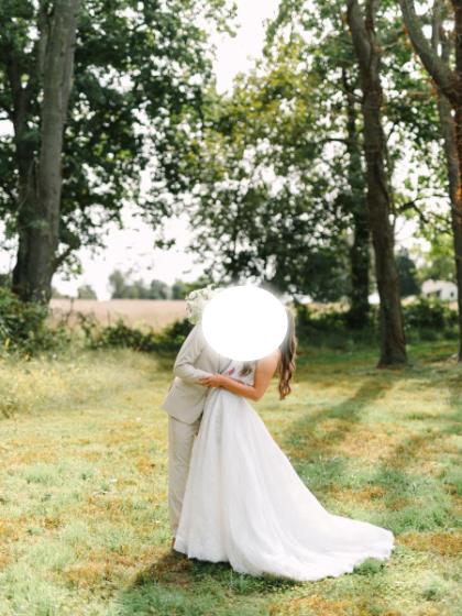 Bridal Bootcamp bride on her wedding day